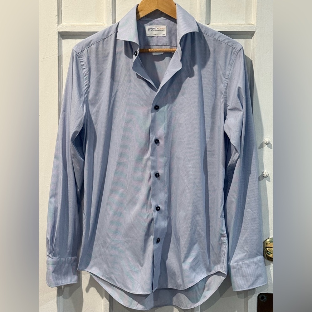 Lorenzo Uomo Light Blue Dress Shirt